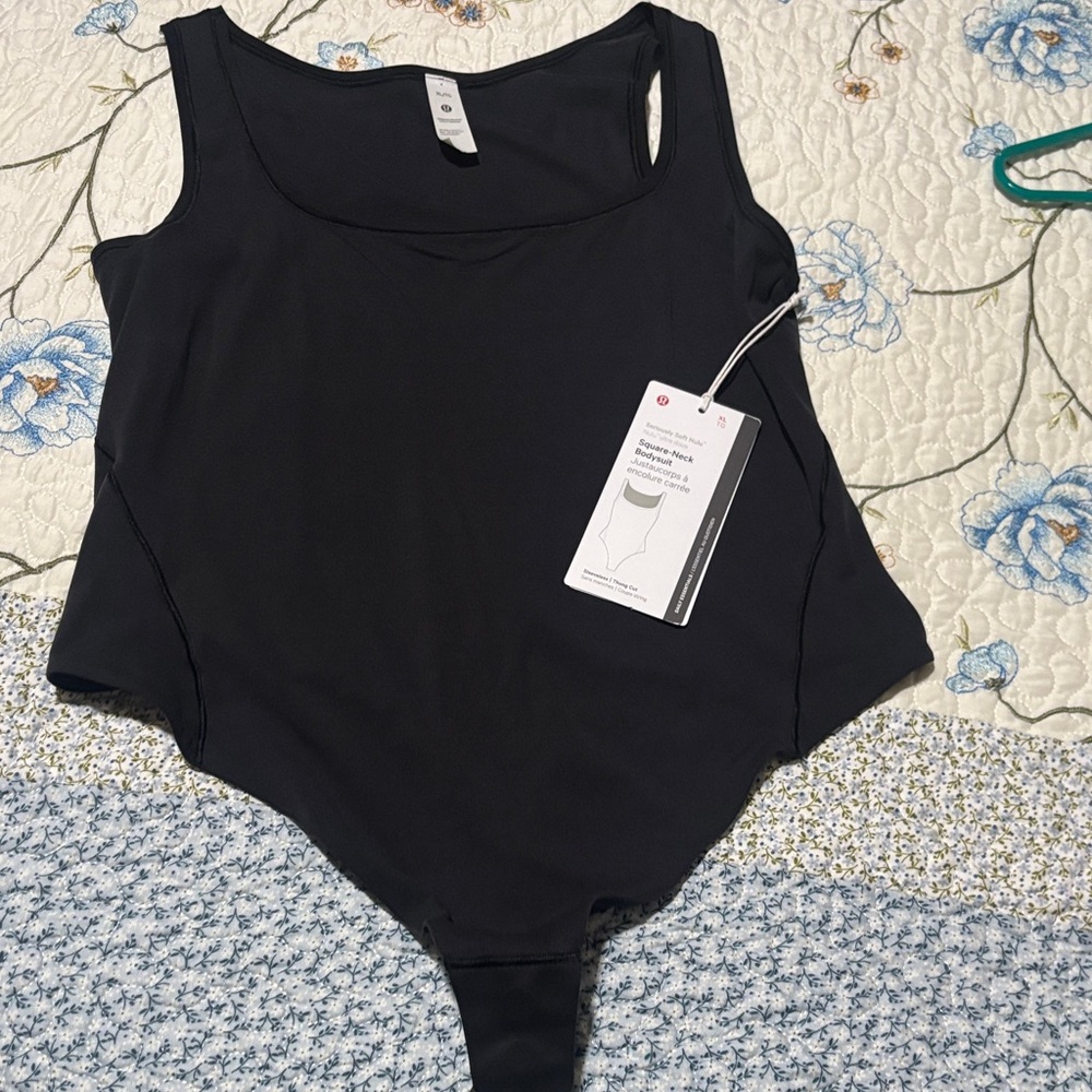 Black Sleeveless Bodysuit Lululemon